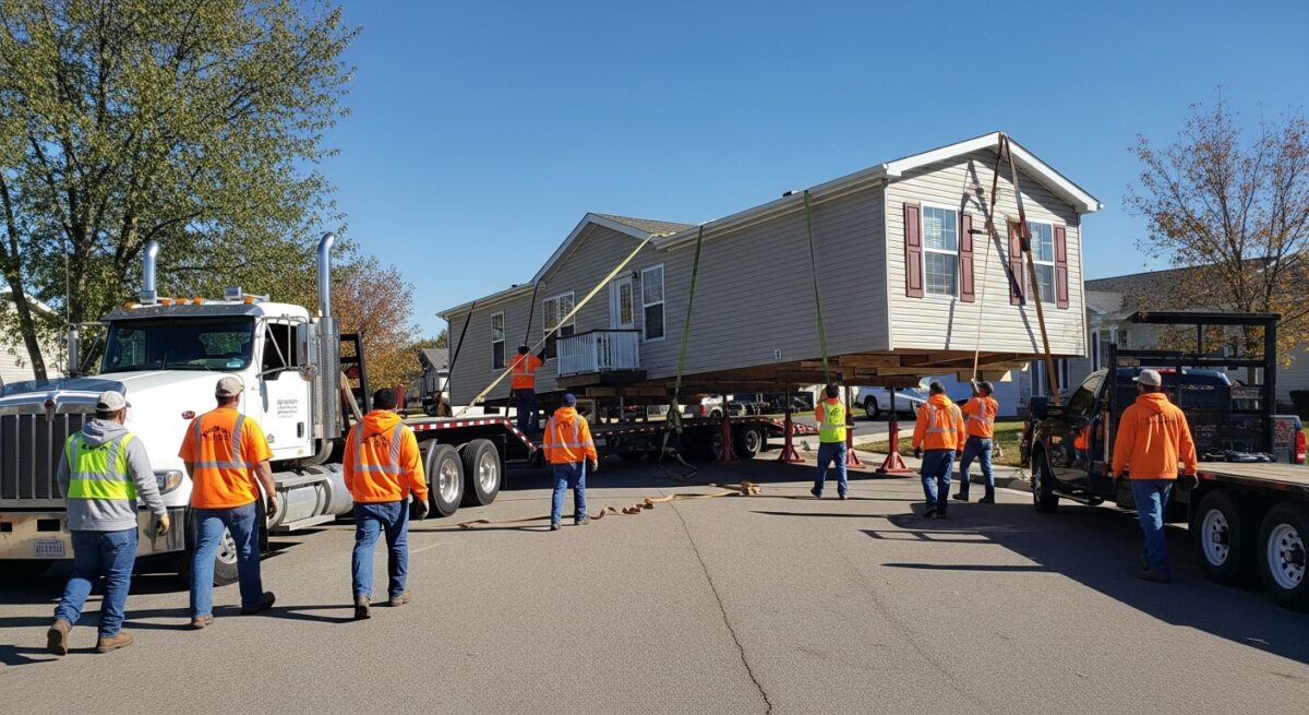 Mobile Home Movers How Manufactured Homes Are Relocated
