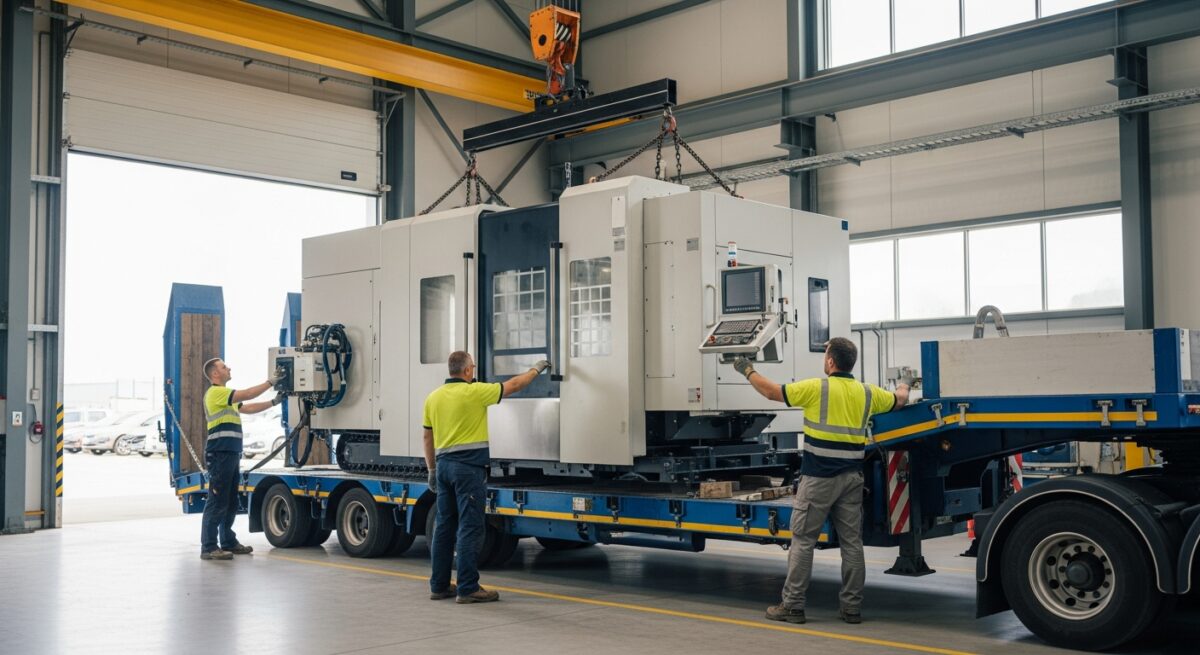 Heavy Machinery Movers for Industrial Relocation