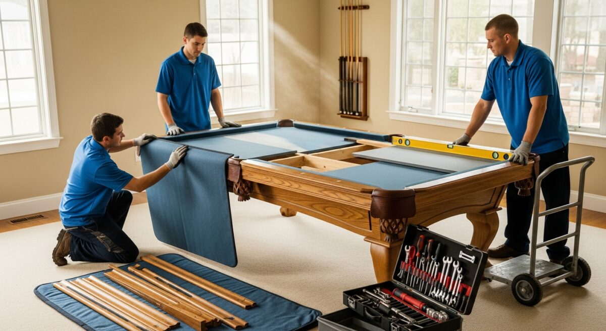 Pool Table Moving Company Cost and Safety Guide