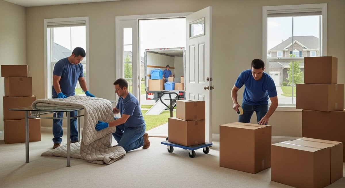 What professional movers include in their service packages