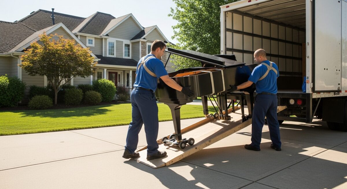 Piano Transport Cost and Safe Moving Options