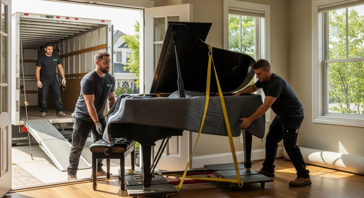 Safe Piano Moving Services for a Stress-Free Relocation Piano Moving Services and Safe Transport Solutions