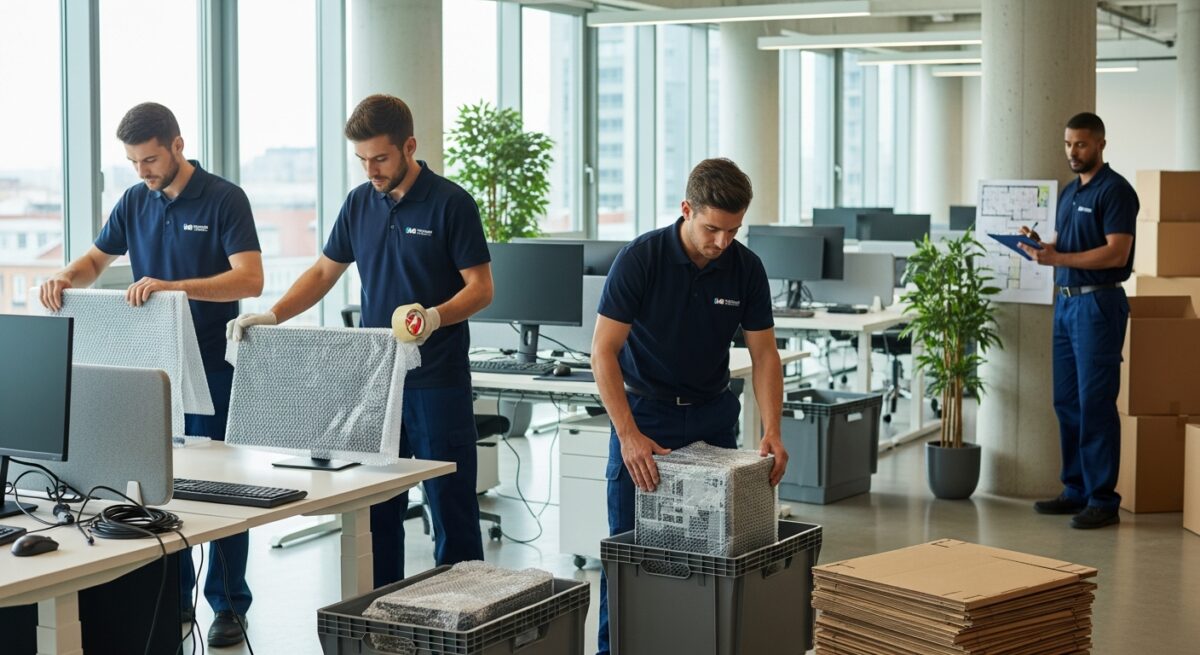 Plan a Seamless Office Move With Expert Relocation Movers Office Relocation Movers and Business Moving Planning