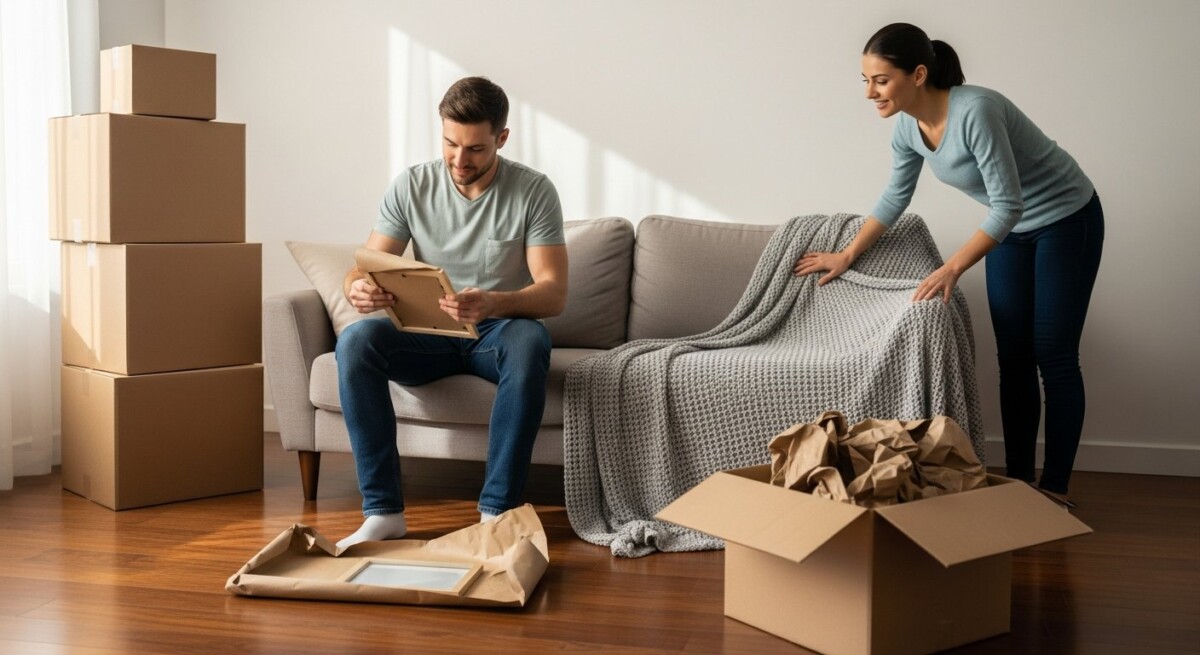 Settling into a new home