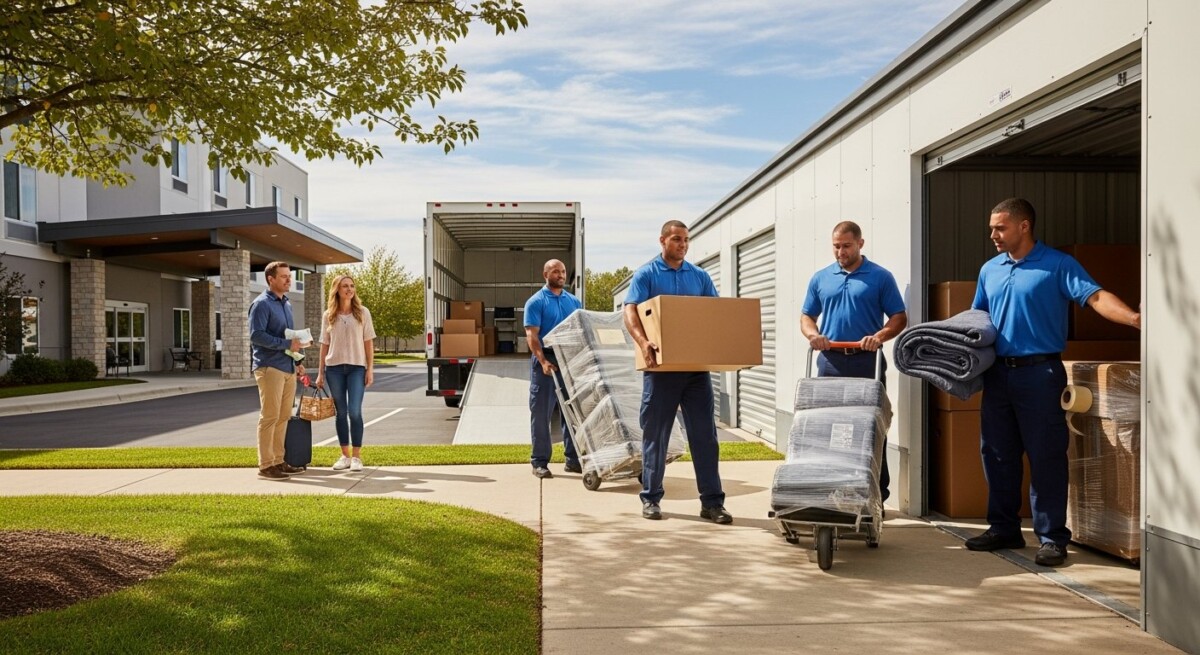 Temporary housing during moves