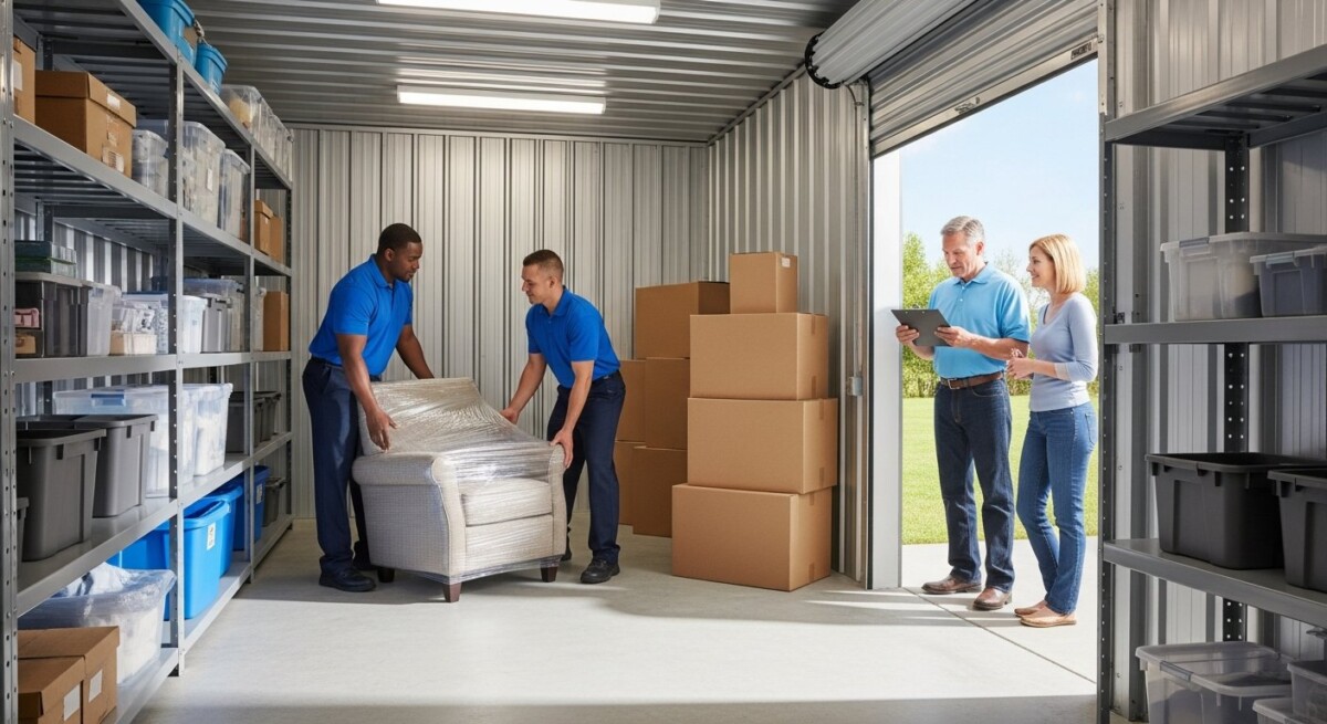 Storage solutions for movers