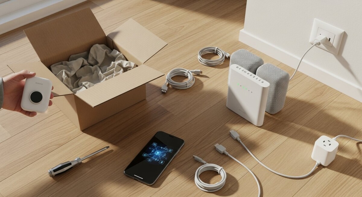 post move smart home setup sequence